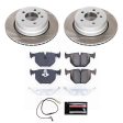 Power Stop 2008 BMW 535xi Rear Semi-Coated Rotor Kit Fashion