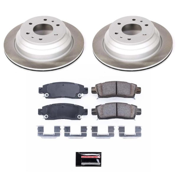 Power Stop 05-09 Saab 9-7x Rear Semi-Coated Rotor Kit Online Hot Sale