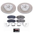 Power Stop 12-15 Honda Crosstour Front Semi-Coated Rotor Kit on Sale