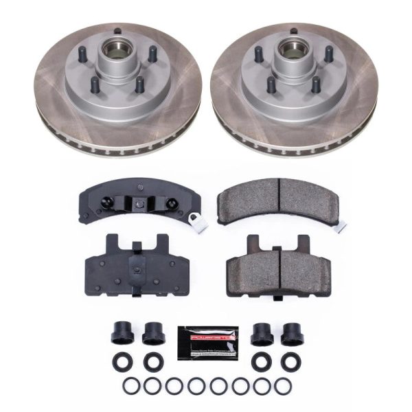 Power Stop 92-99 GMC Yukon Front Semi-Coated Rotor Kit Discount