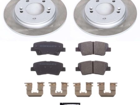 Power Stop 17-22 Kia Niro Rear Semi-Coated Rotor Kit Online