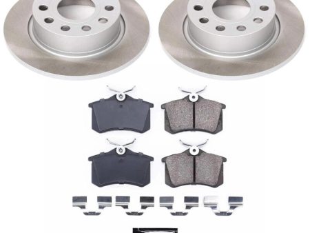 Power Stop 12-18 Volkswagen Jetta Rear Semi-Coated Rotor Kit Online Sale