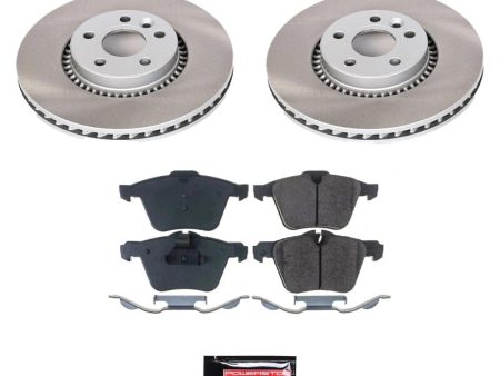 Power Stop 07-14 Volvo S80 Front Semi-Coated Rotor Kit on Sale