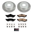 Power Stop 98-99 Dodge Durango Front Semi-Coated Rotor Kit For Discount