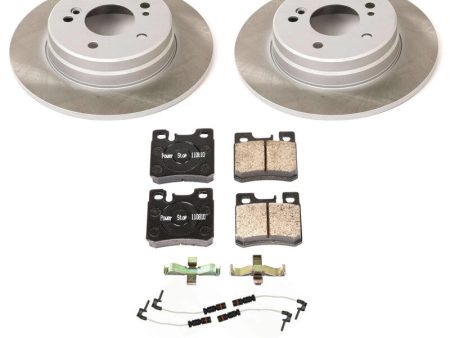 Power Stop 90-92 Mercedes-Benz 300TE Rear Semi-Coated Rotor Kit Online Hot Sale