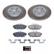 Power Stop 11-14 Ford Mustang Rear Semi-Coated Rotor Kit on Sale