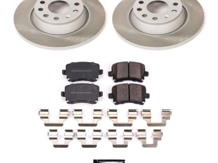 Power Stop 09-10 Volkswagen Tiguan Rear Semi-Coated Rotor Kit Discount