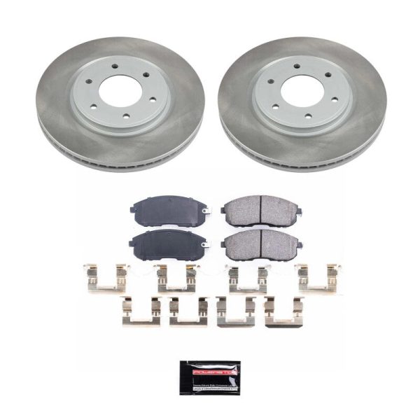 Power Stop 07-13 Nissan Altima Front Semi-Coated Rotor Kit Online Sale