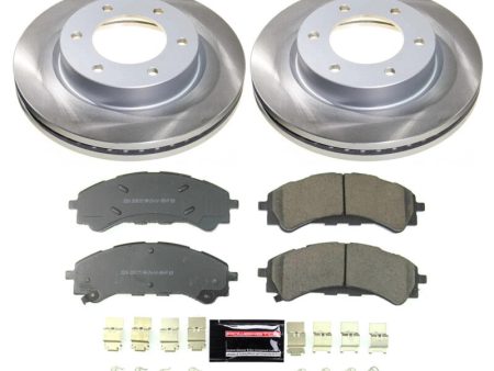 Power Stop 19-22 Ford Ranger Front Semi-Coated Rotor Kit Online Sale