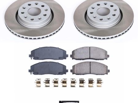 Power Stop 18-22 Jeep Wrangler Front Semi-Coated Rotor Kit Online Sale