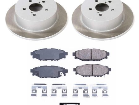 Power Stop 05-09 Subaru Outback Rear Semi-Coated Rotor Kit For Sale