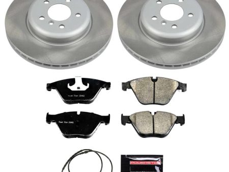 Power Stop 12-16 BMW ActiveHybrid 5 Front Semi-Coated Rotor Kit Online now