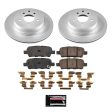 Power Stop 20-22 Cadillac CT4 Front Z17 Coated Brake Kit Fashion