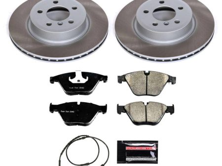 Power Stop 12-16 BMW 528i xDrive Front Semi-Coated Rotor Kit Cheap