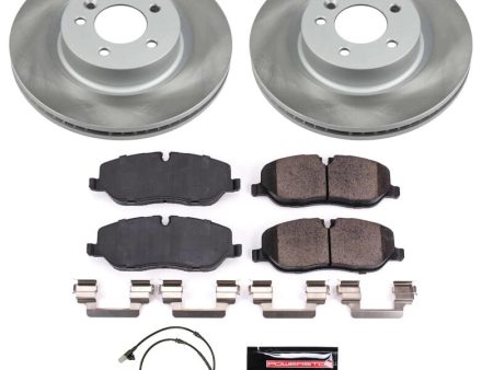 Power Stop 05-09 Land Rover LR3 Front Semi-Coated Rotor Kit Cheap