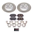 Power Stop 08-16 Volvo XC70 Rear Semi-Coated Rotor Kit Fashion