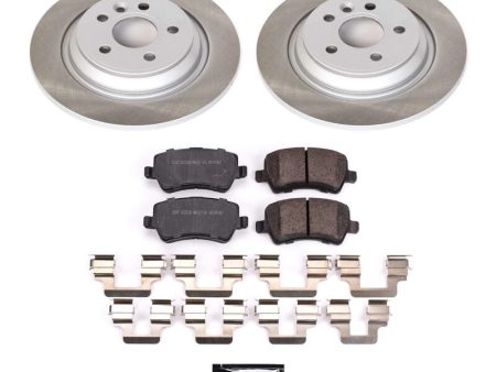 Power Stop 08-16 Volvo XC70 Rear Semi-Coated Rotor Kit Fashion