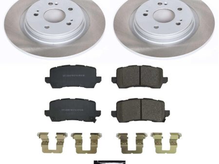 Power Stop 21-22 Honda Odyssey Rear Semi-Coated Rotor Kit Hot on Sale