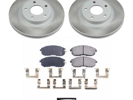 Power Stop 02-03 Nissan Maxima Front Semi-Coated Rotor Kit Sale