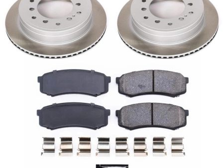 Power Stop 10-14 Toyota FJ Cruiser Rear Semi-Coated Rotor Kit Online now