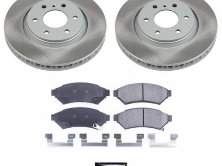 Power Stop 06-07 Saturn Relay Front Semi-Coated Rotor Kit Cheap