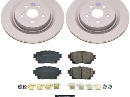 Power Stop 20-22 Toyota Highlander Rear Z17 Coated Brake Kit Sale