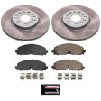 Power Stop 21-22 GMC Acadia Front Semi-Coated Rotor Kit For Discount