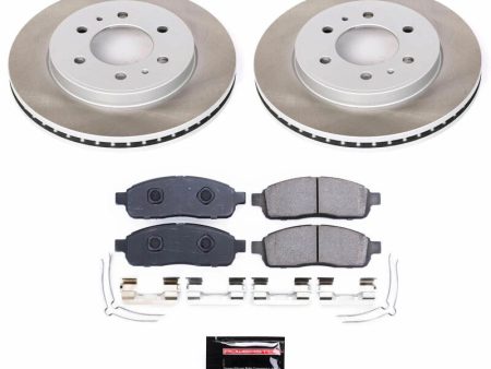 Power Stop 2009 Ford F-150 Front Semi-Coated Rotor Kit Discount