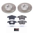 Power Stop 13-16 Lincoln MKZ Front Semi-Coated Rotor Kit Online