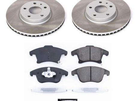 Power Stop 13-16 Lincoln MKZ Front Semi-Coated Rotor Kit Online