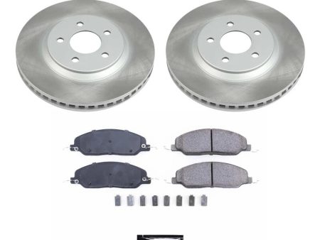 Power Stop 05-10 Ford Mustang Front Semi-Coated Rotor Kit Online