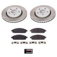 Power Stop 05-10 Jeep Grand Cherokee Front Semi-Coated Rotor Kit Hot on Sale