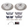 Power Stop 1999 Mercedes-Benz ML430 Rear Semi-Coated Rotor Kit For Cheap