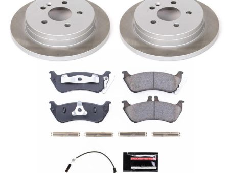 Power Stop 1999 Mercedes-Benz ML430 Rear Semi-Coated Rotor Kit For Cheap