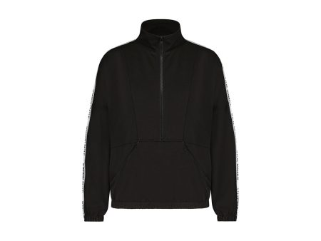 Afleece Half-Zip Pullover BLACK Sale