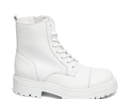 Havarly Ankle Boot WHITE LEATHER Online Hot Sale